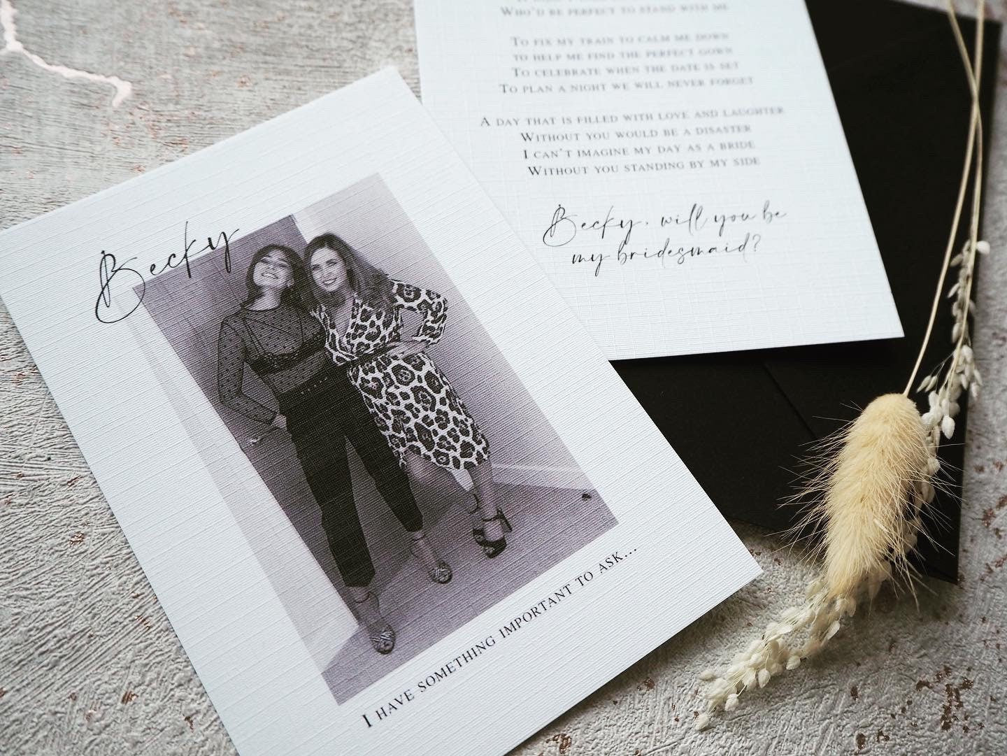 Bridesmaid Proposal Card | Maid of Honour Proposal | Bridal Party Proposal